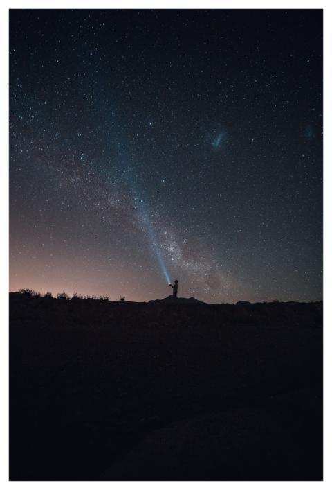 Milky Way Night Evening Night Sky