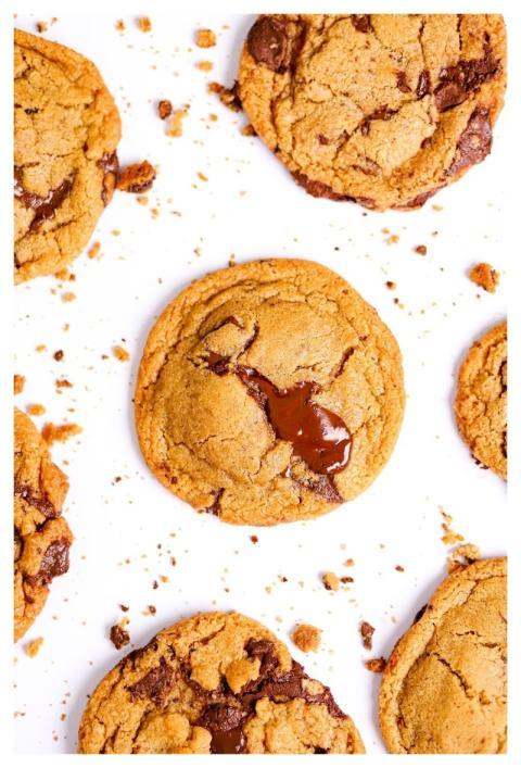 Chocolate Chip Cookies Dessert Food