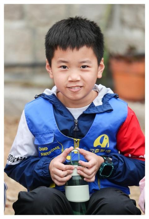 Boy Chinese Happy Portrait