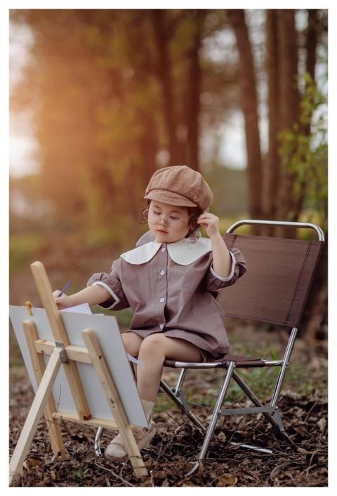 Kid Painter Art Outdoors