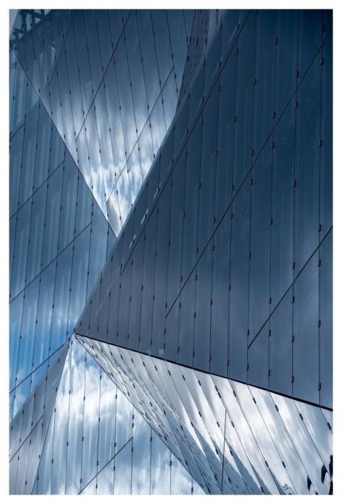 Building Facade Glass Facade Modern