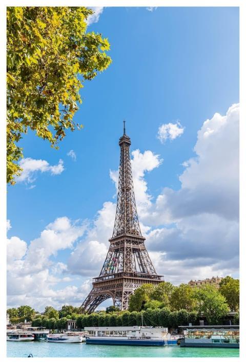 Eiffel Tower France Lotus River Pilgrimage