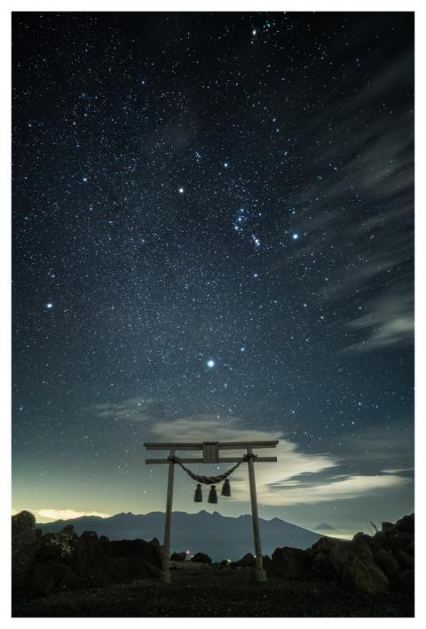 Orion Starry Sky Shrine Japan