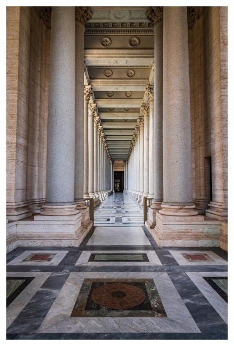 Italy Rome St Paul's Basilica Church