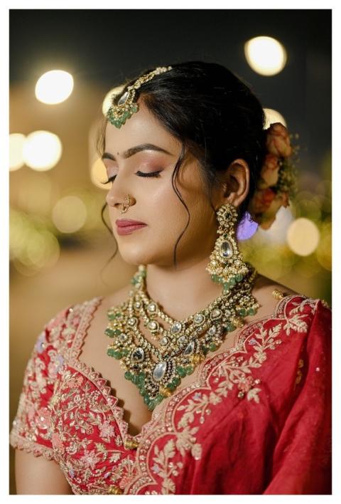 Wedding Portrait Bride Indian