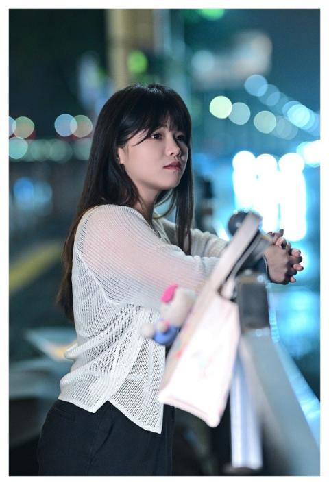 Night Unhappy Rain Woman