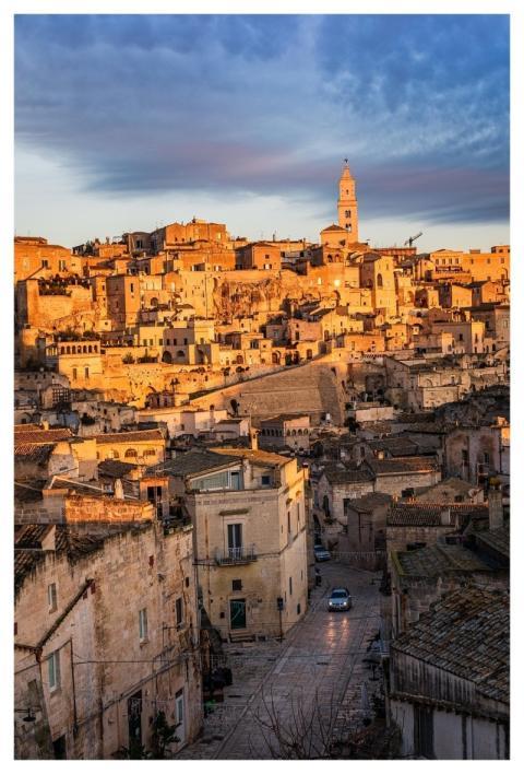 Matera Italy Stone Houses Old City
