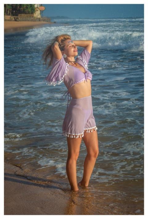 Woman Portrait Beach Photos Vacation