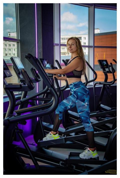 Woman Gym Simulators Fitness