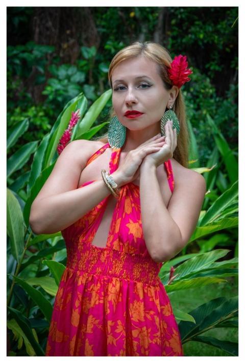 Woman Model Portrait Makeup