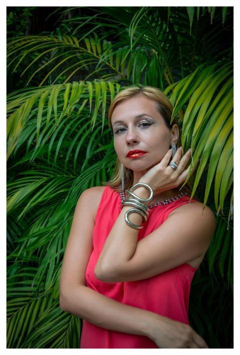 Woman Model Portrait Makeup