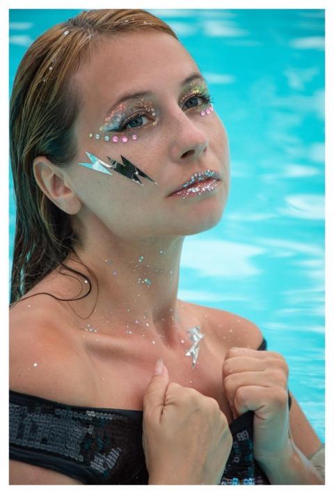 Portrait Woman Model Makeup