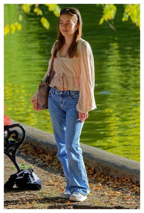 Girl Woman Outdoors Portrait