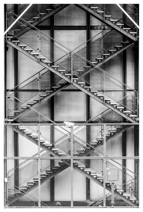 Architecture Stairs Stole Abstract