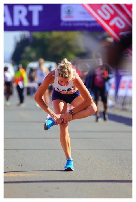 Running Athlete Woman Sport