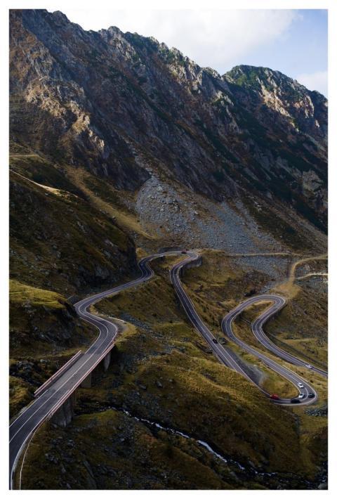 Mountain Road Highway Spring