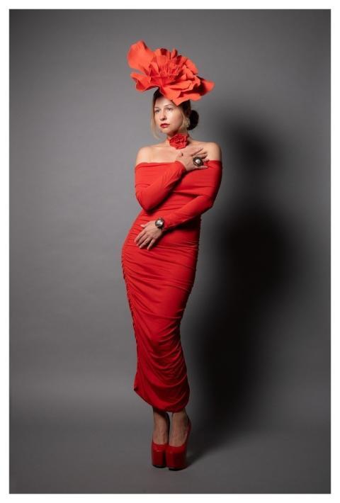 Woman Model Beautiful Flowers Nature