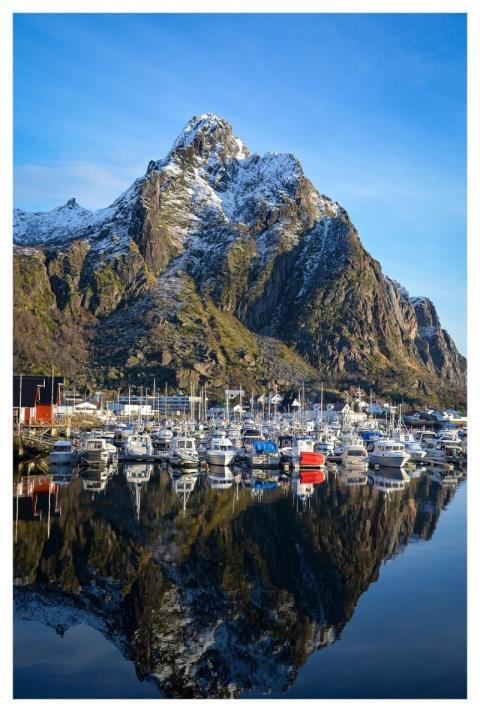Lofoten Norway Scandinavia Fjord