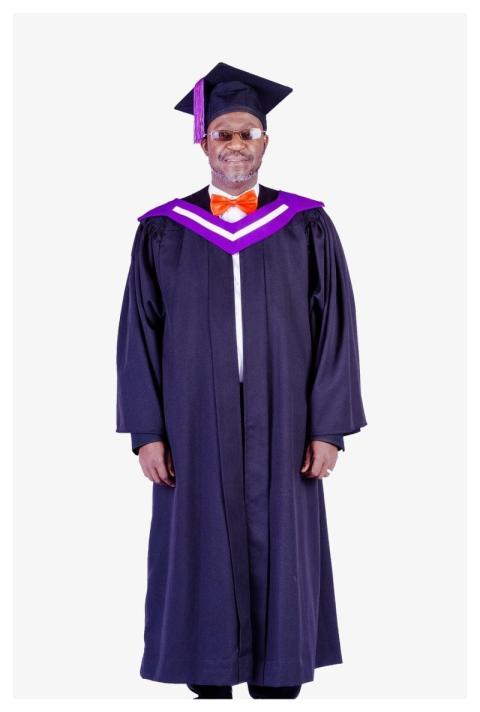 Graduate Student Man Portrait