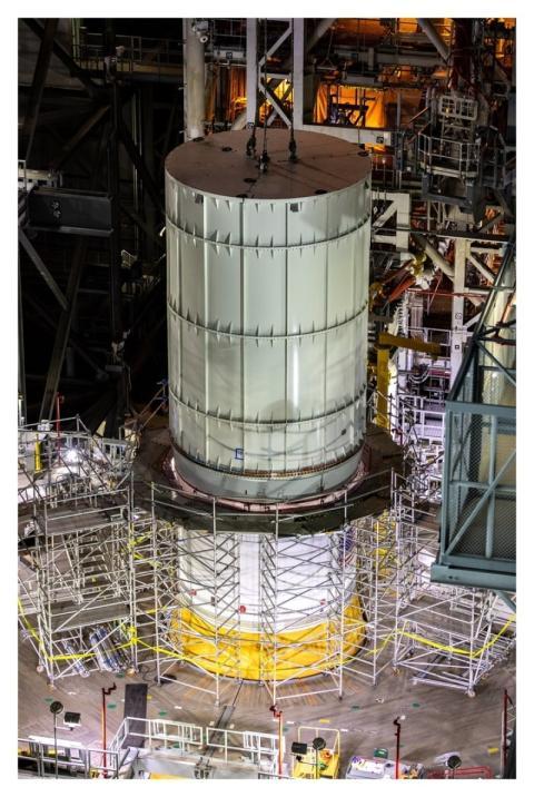 Vibration Tests for Moon Rocket Help Ensure Safe T