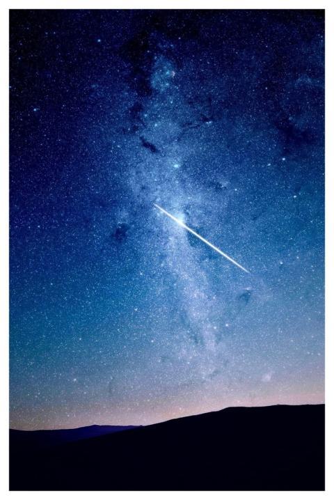 Milky Way Night Sky Nature Stars