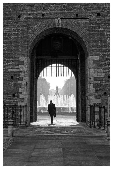 Door Castle Man Entrance