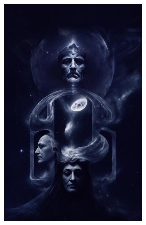 Faces Space Magic Human