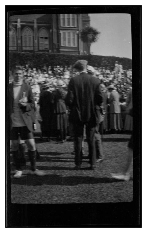 Wellington College, sports day crowd