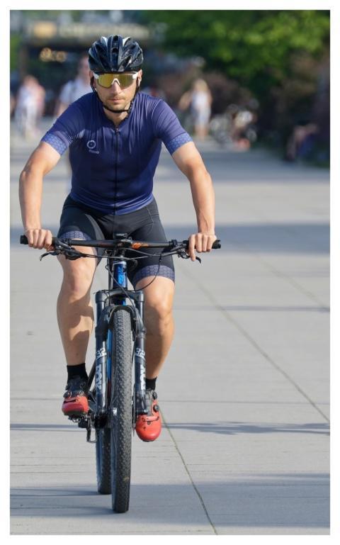 Man Bicyclist Cyclist Young