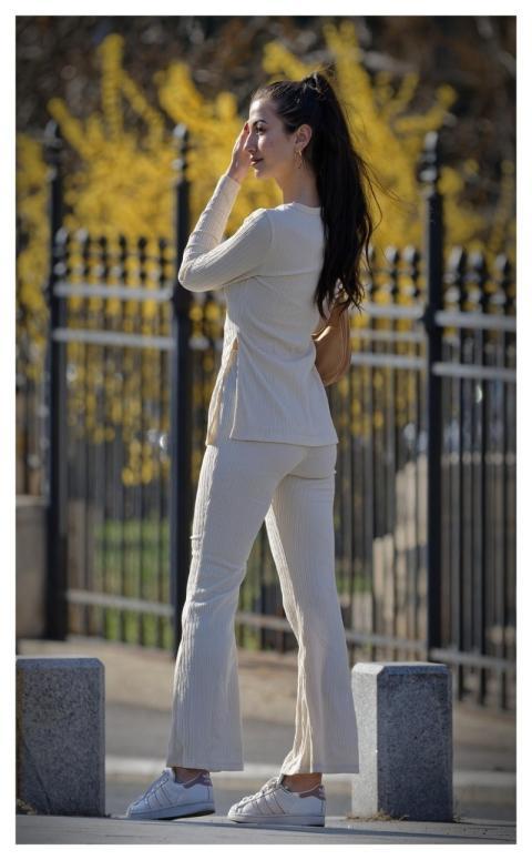 Girl Costumes Posing Outdoors