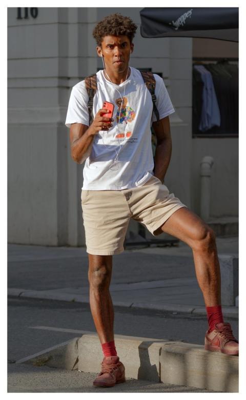 Man African Outdoors Casual