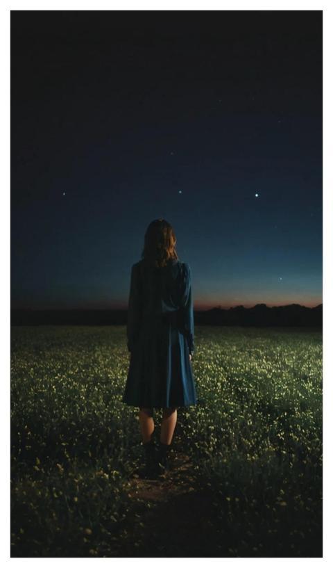 Night Moon Stars Nature