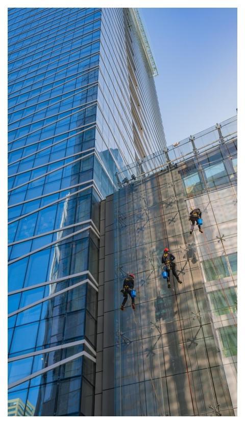 Building Window Window Cleaner Facade