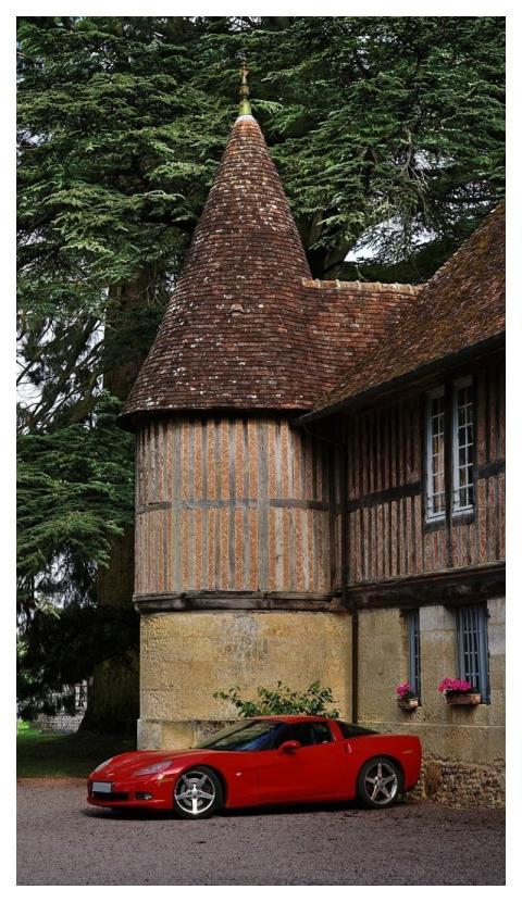 Manor Tower Car Iphone Wallpaper