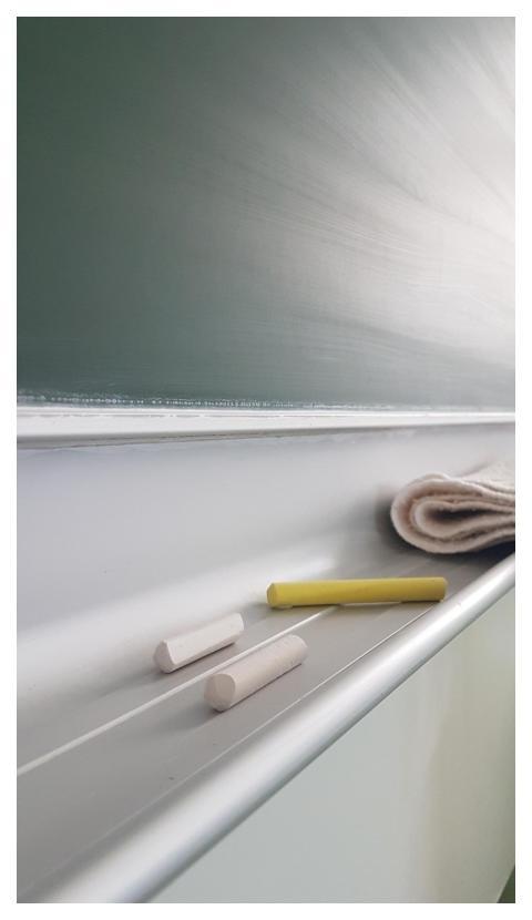 Board Chalk Teacher School Supplies