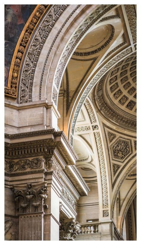Pantheon Paris Architecture Interior Design Dome