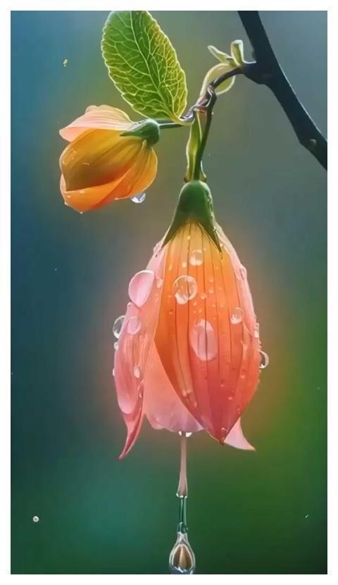 Flower Flower Wallpaper Rainy Beautiful Flowers