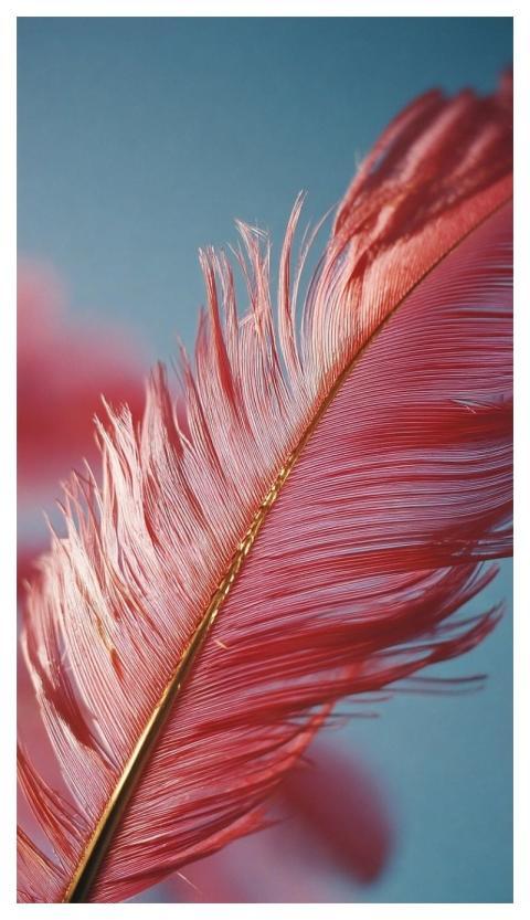 Red Feather Nature Bird