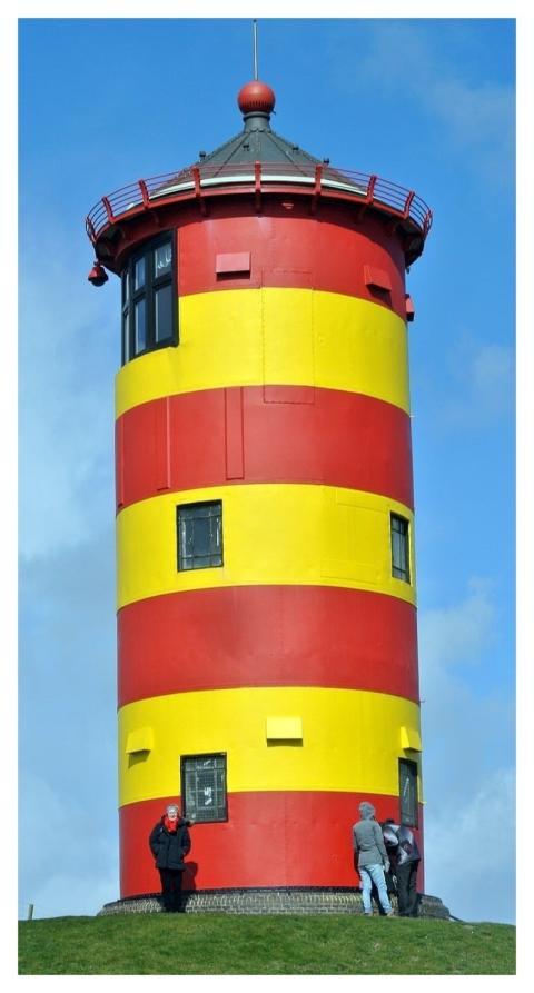 Lighthouse North Sea Landmark Sea