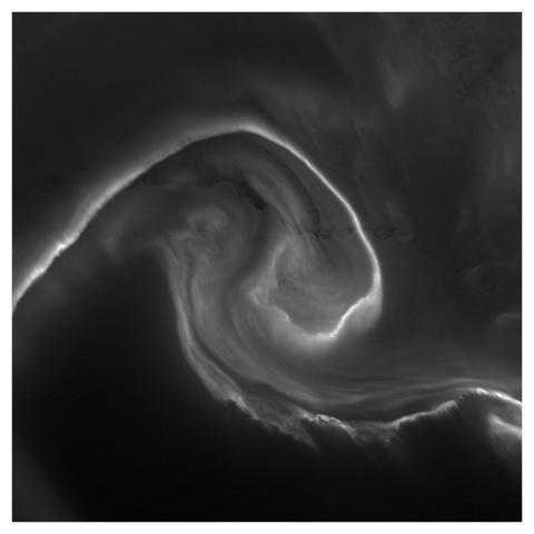 Auroras light up the Antarctic night