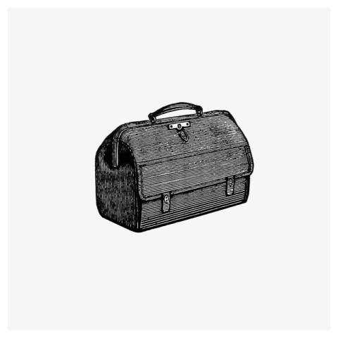 Medical bag Ocean as Health