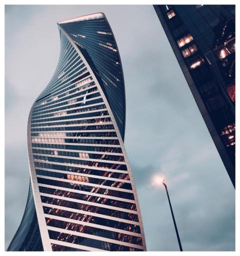 Moscow Russia Moscow City Business Center