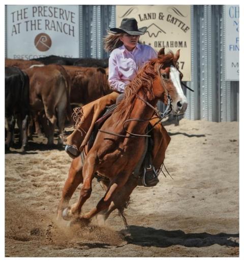 Cowgirl Horse Horseback Ride
