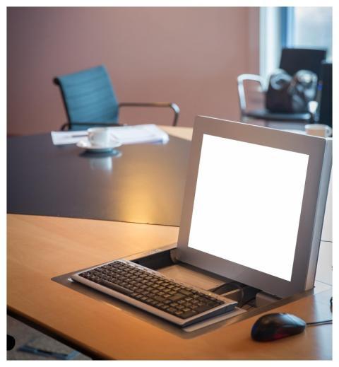 Computer Desk Desktop Contemporary