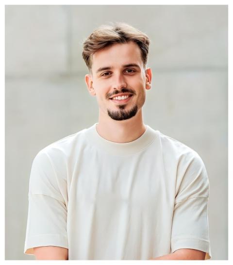 Man Portrait Smile Pose