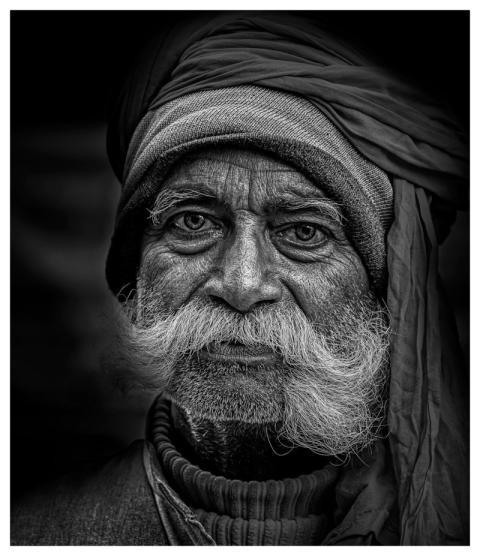 Portrait Monochrome Street People