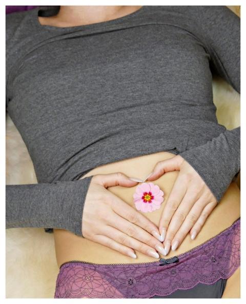 Woman Abdomen Colon Belly