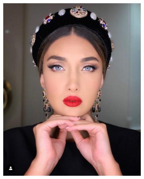 Woman Makeup Iran Veil