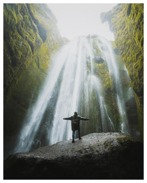 Waterfall Adventure Travel Exploration