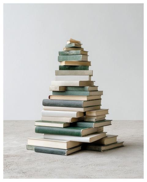 Books Stack Of Books Book Tree Minimal Still Life